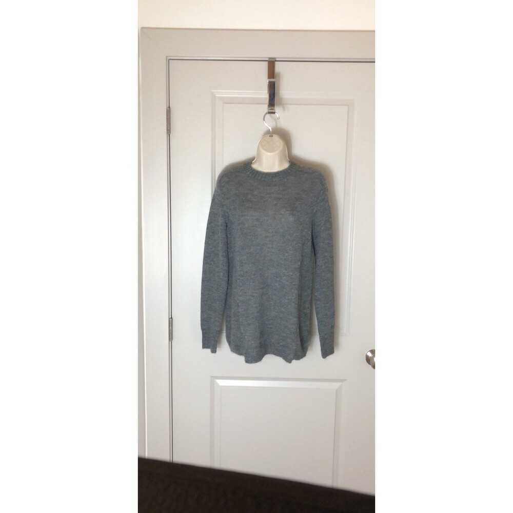 Leith long sleeve grey top NWT